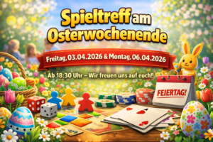 Spieletreff Osterwochenende Titelbild