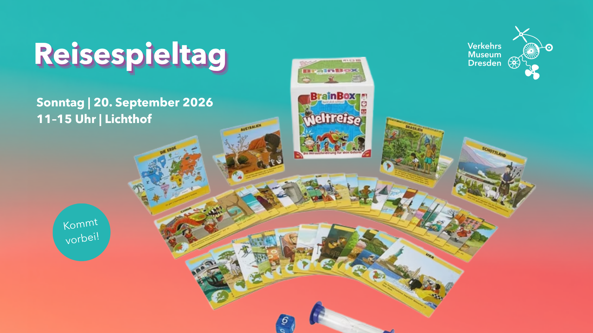 Reisespieltag im Verkehrsmuseum Dresden